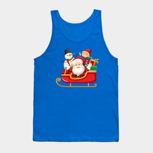 Santa Claus Present Tank Top